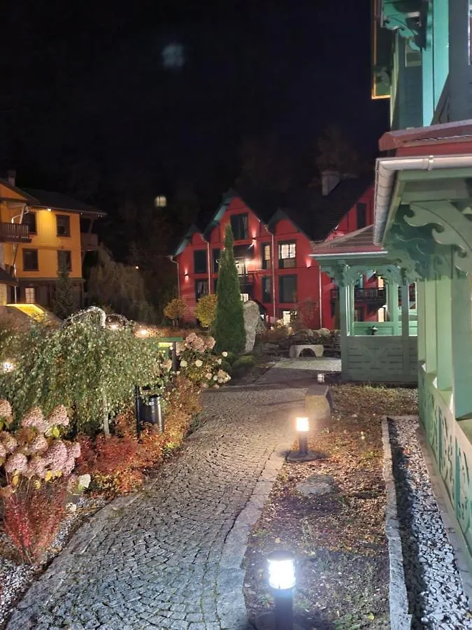 Апартаменты Dolina Wikingow 2-Poziomowy Apartament W Norweskiej Dolinie Z Dwoma Balkonami I Dostepem Do Strefy Wellness Шклярска-Поремба Польша